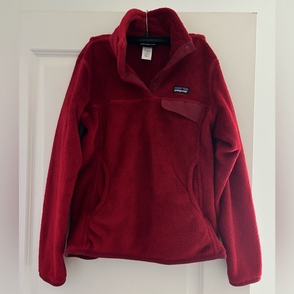 Patagonia Women's Re-Tool Half-Snap Pullover Red
